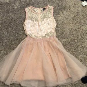 Size small, blush pink Windsor mini dress.
